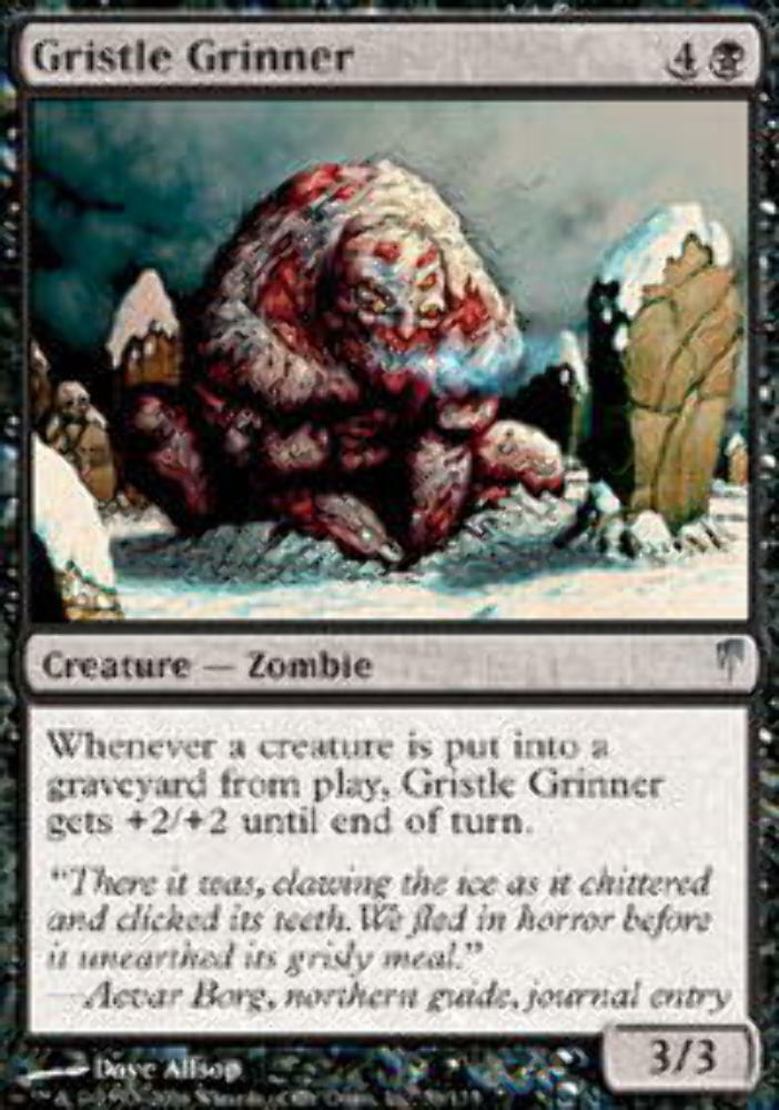 Gristle Grinner - ColdSnap - MTG