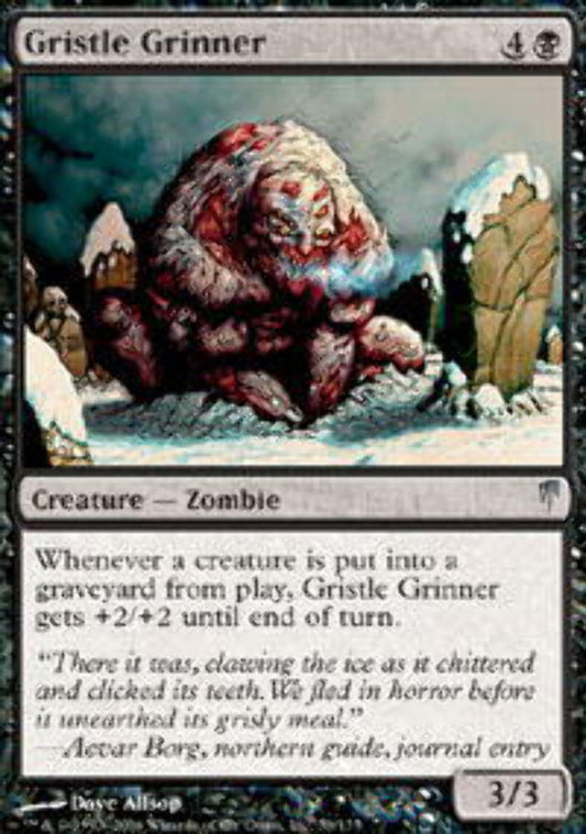 Gristle Grinner - ColdSnap - MTG