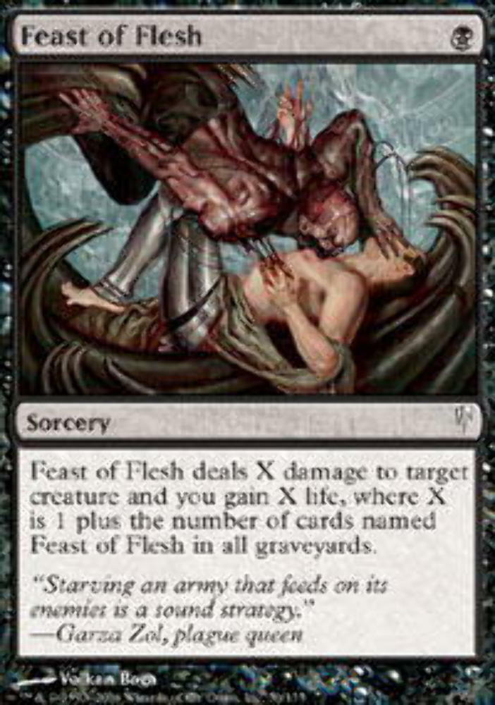 Feast of Flesh - ColdSnap - MTG