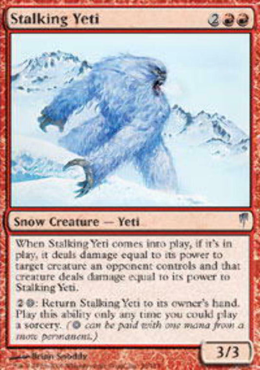 Stalking Yeti - ColdSnap - MTG
