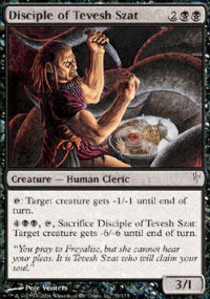 Disciple of Tevesh Szat - ColdSnap - MTG