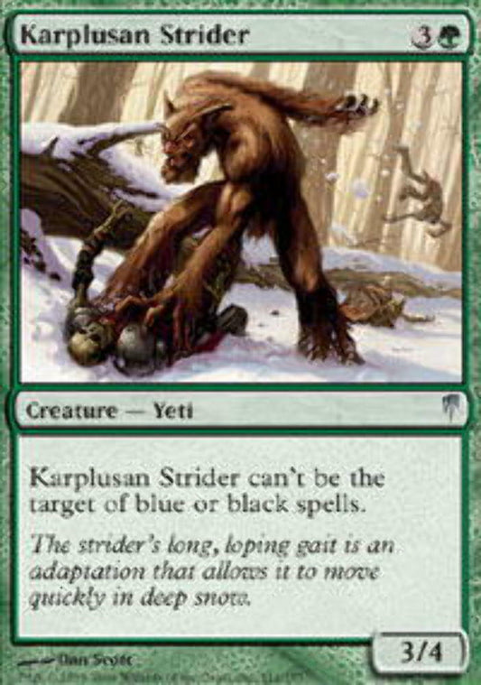 Karplusan Strider - ColdSnap - MTG