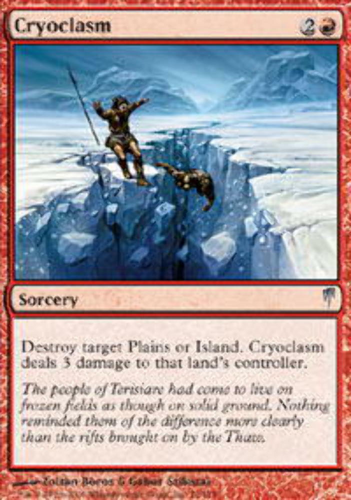 Cryoclasm - ColdSnap - MTG