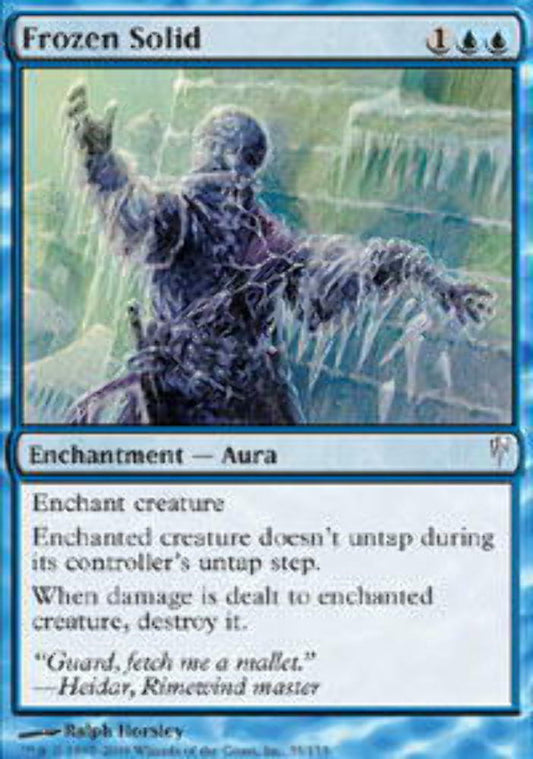 Frozen Solid - ColdSnap - MTG