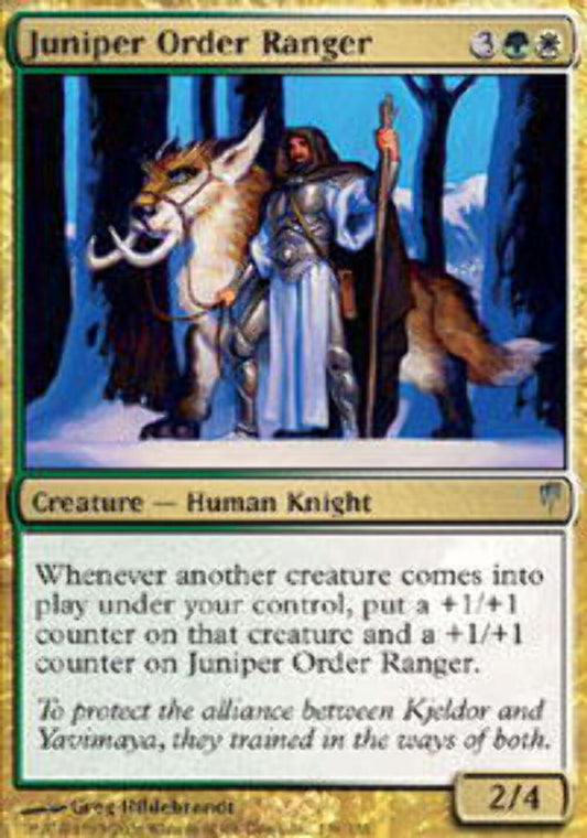 Juniper Order Ranger - ColdSnap - MTG
