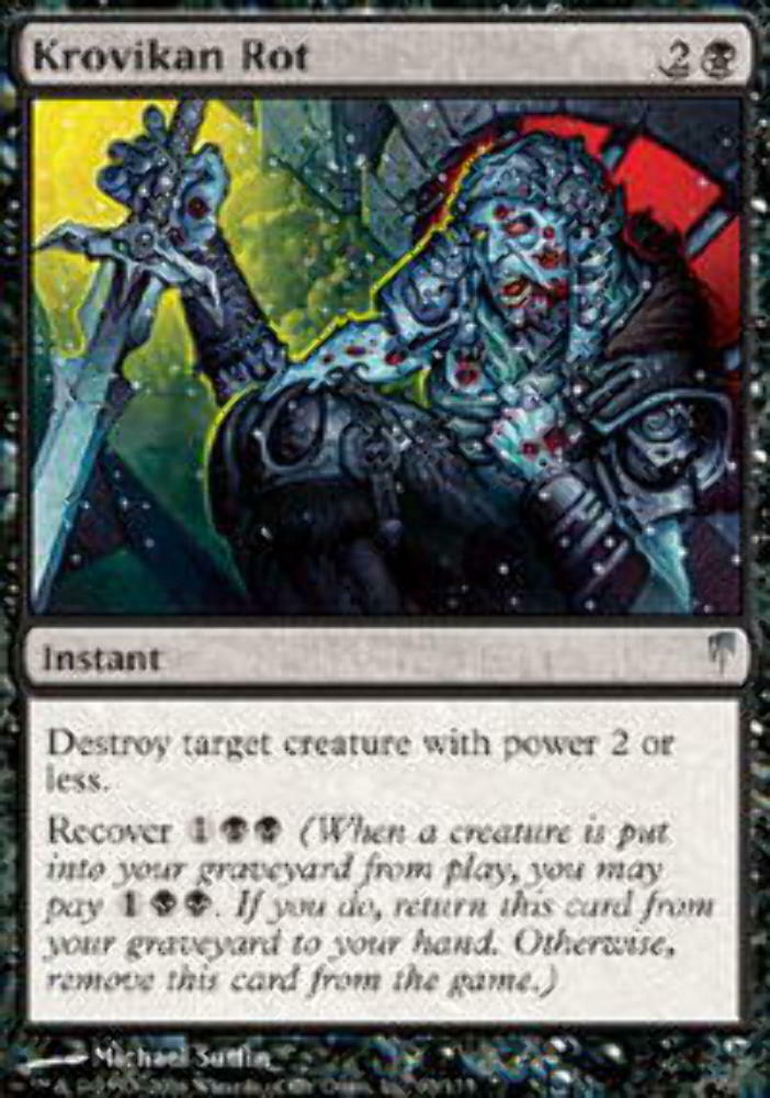 Krovikan Rot - ColdSnap - MTG