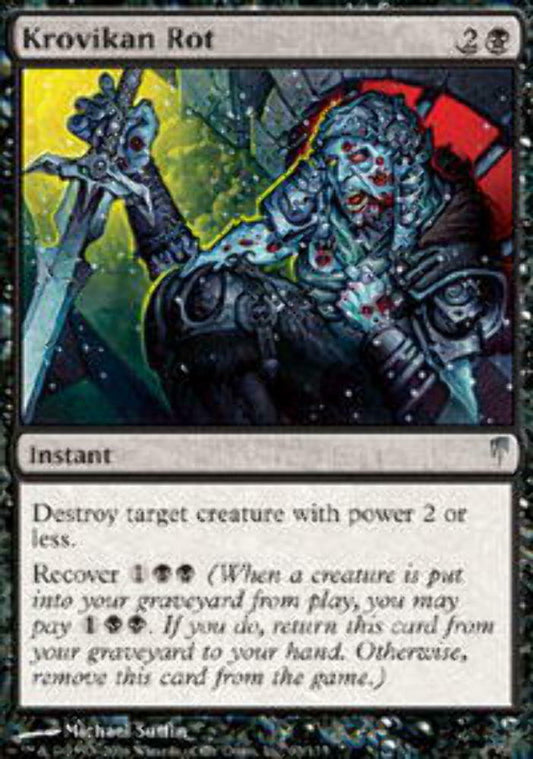 Krovikan Rot - ColdSnap - MTG