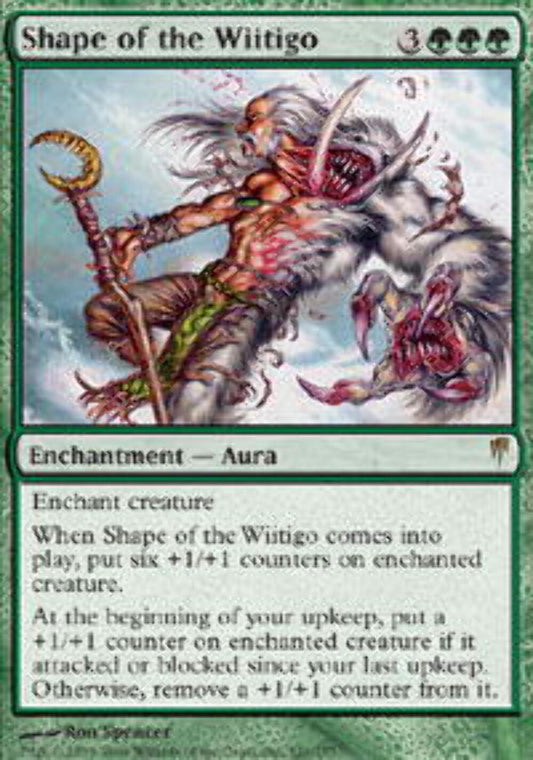 Shape of the Wiitigo - ColdSnap - MTG