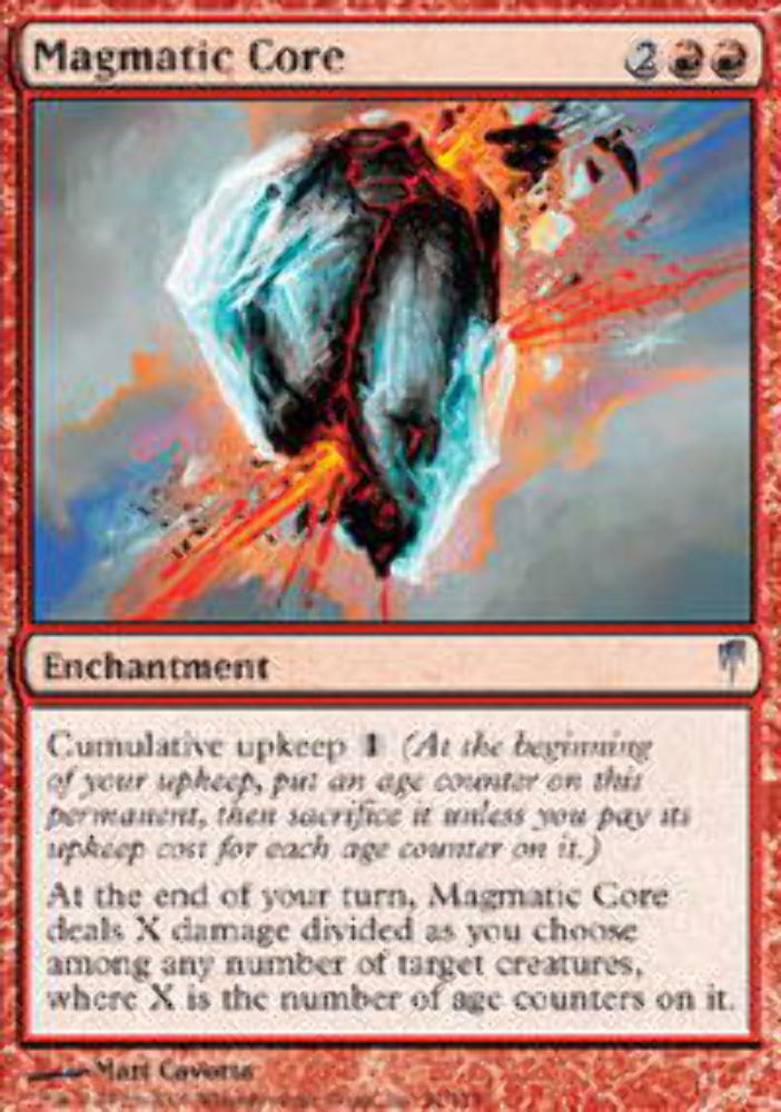 Magmatic Core - ColdSnap - MTG
