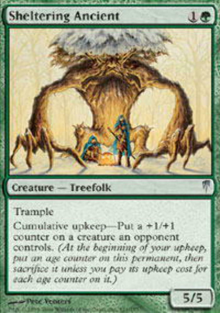 Sheltering Ancient - Foil - ColdSnap - MTG