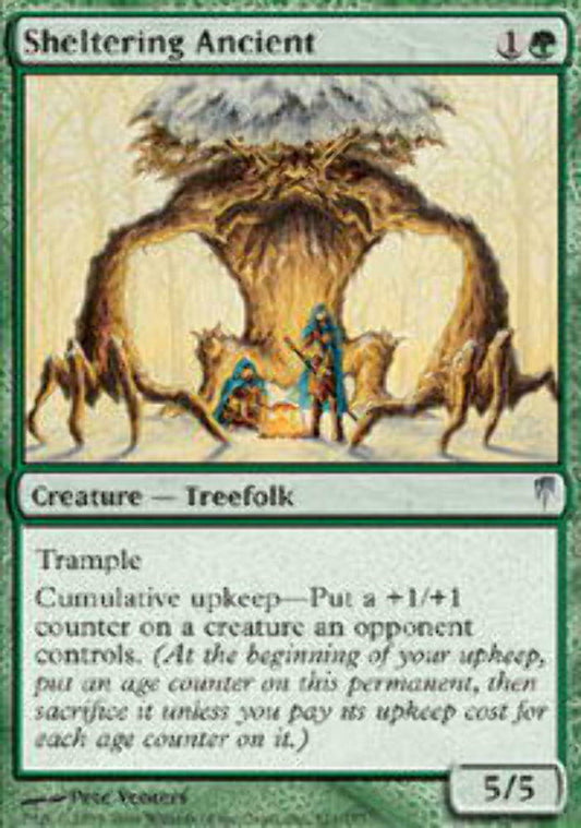 Sheltering Ancient - Foil - ColdSnap - MTG
