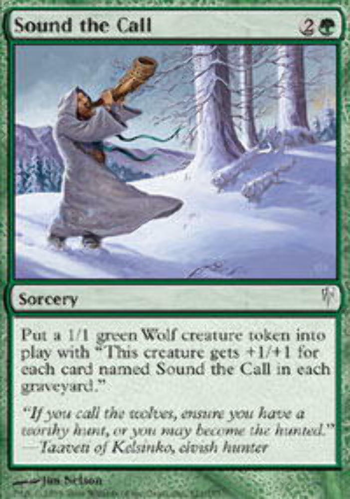 Sound the Call - ColdSnap - MTG
