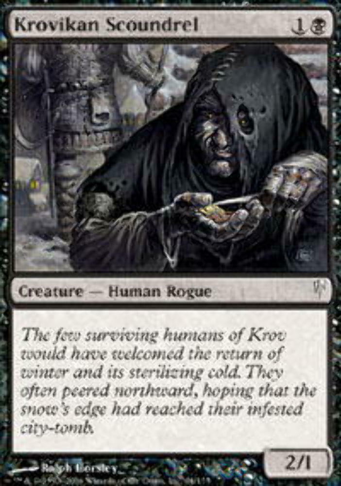 Krovikan Scoundrel - ColdSnap - MTG
