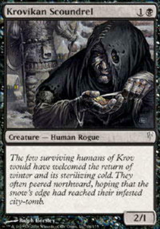 Krovikan Scoundrel - ColdSnap - MTG