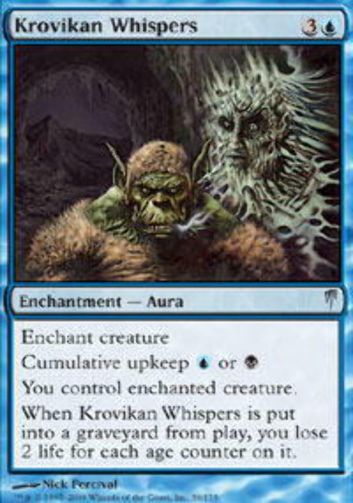 Krovikan Whispers - ColdSnap - MTG