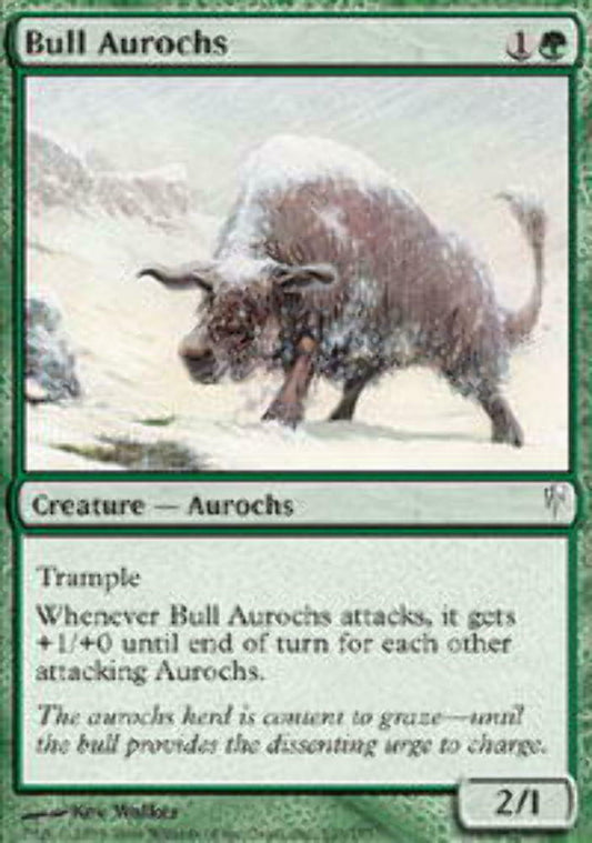 Bull Aurochs - ColdSnap - MTG