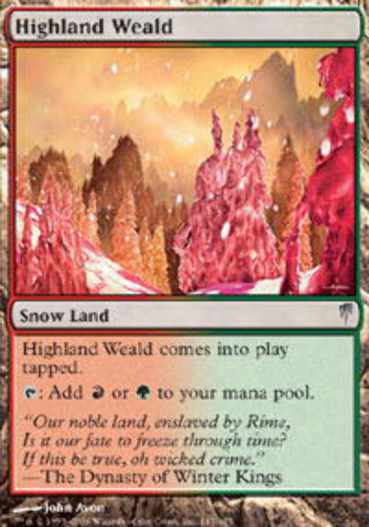 Highland Weald - ColdSnap - MTG