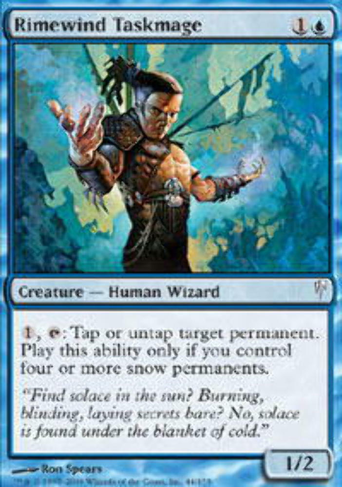 Rimewind Taskmage - ColdSnap - MTG