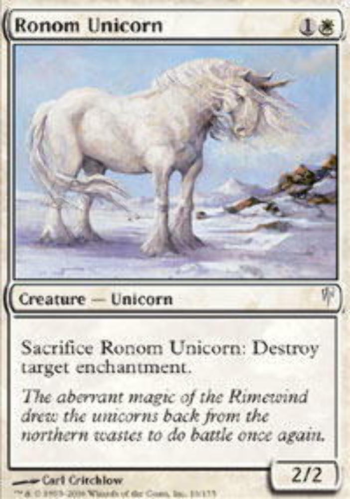Ronom Unicorn - ColdSnap - MTG
