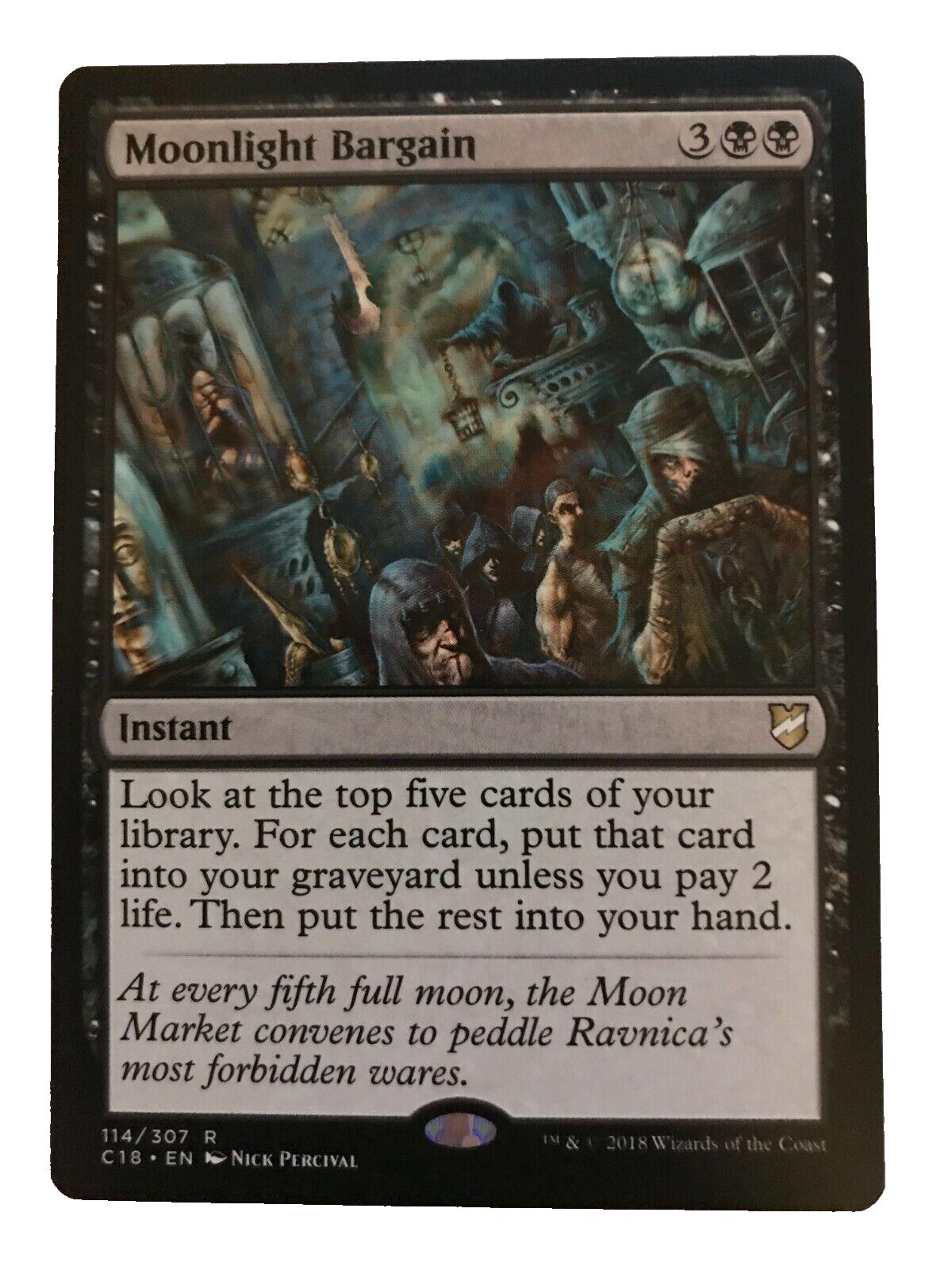 Moonlight Bargain - Commander 2018 - MTG