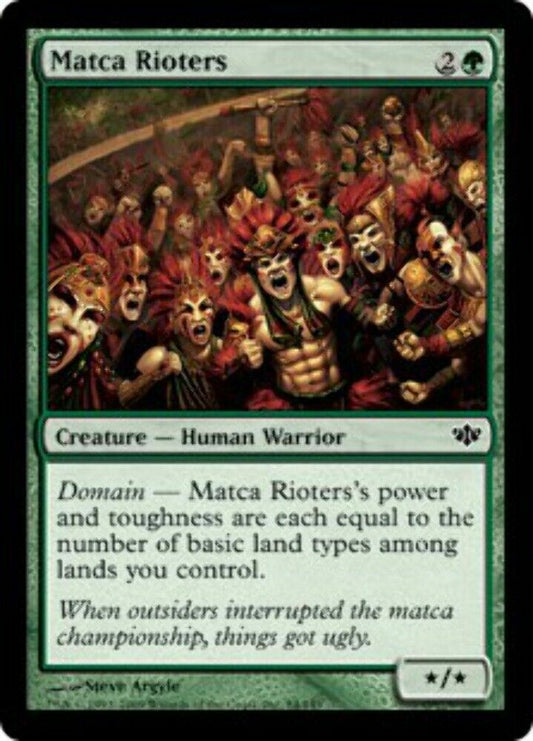 Matca Rioters - Foil Conflux - MTG