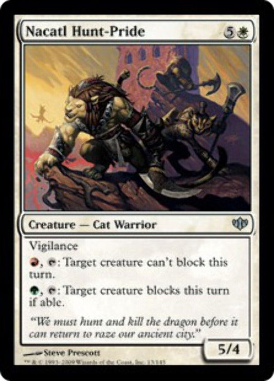Nacatl Hunt-Pride Conflux - MTG