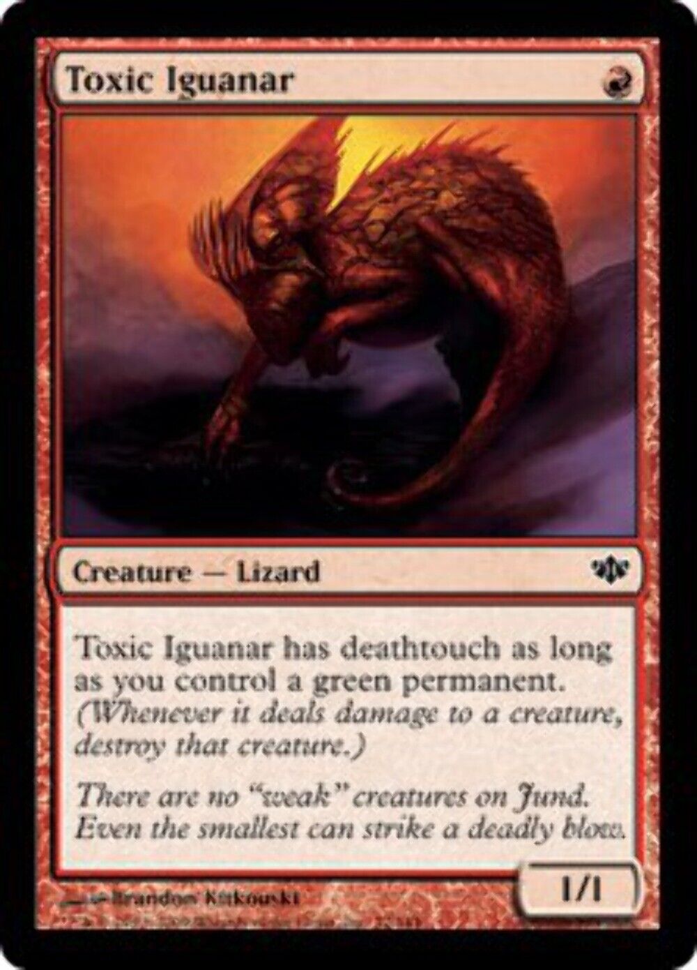 Toxic Iguanar Conflux - MTG
