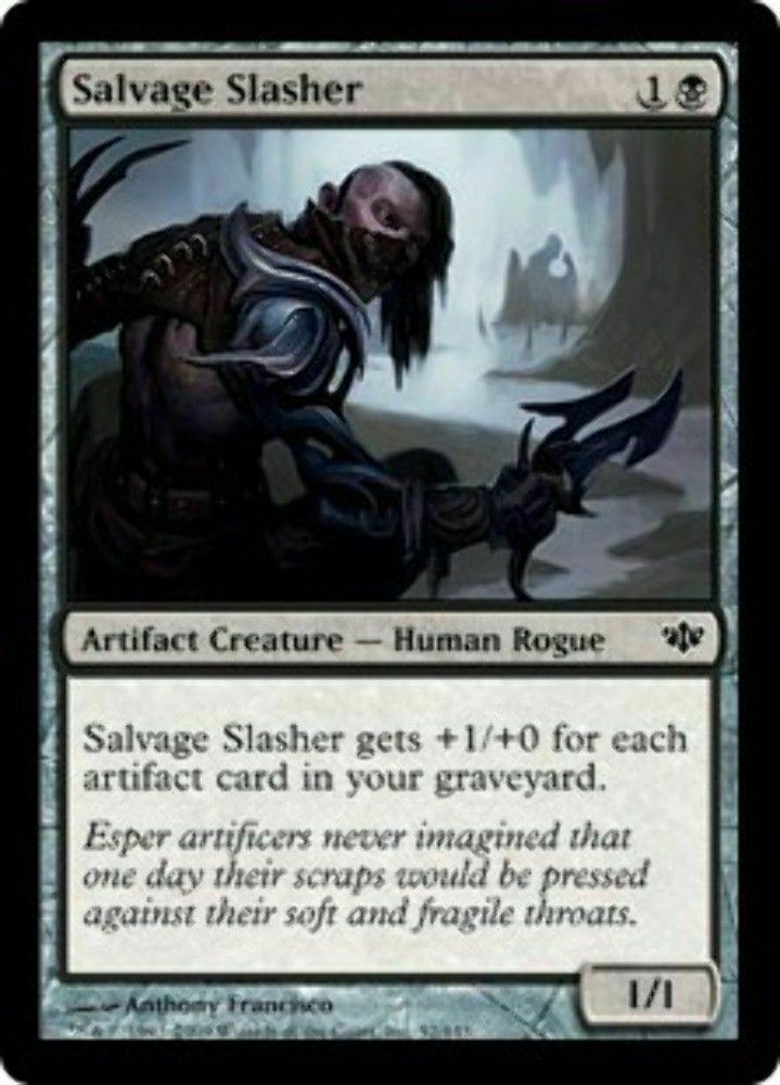 Salvage Slasher - Foil Conflux - MTG