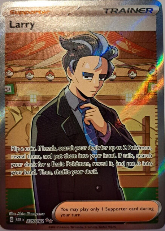 Larry 235/182 Pokemon Scarlet & Violet: Paradox Rift