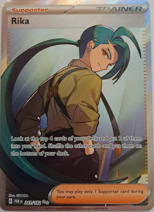 Rika 241/182 Pokemon Scarlet & Violet: Paradox Rift