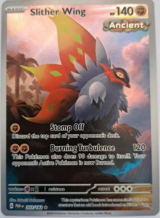 Slither Wing 203/182 Pokemon Scarlet & Violet: Paradox Rift