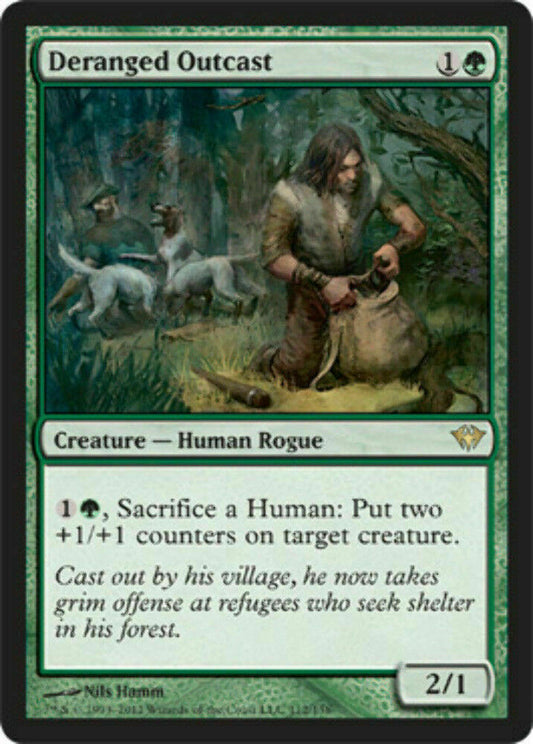 Deranged Outcast Dark Ascension - MTG