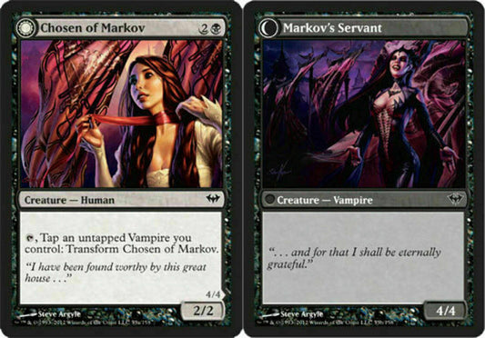 Chosen of Markov // Markov's Servant Dark Ascension - MTG