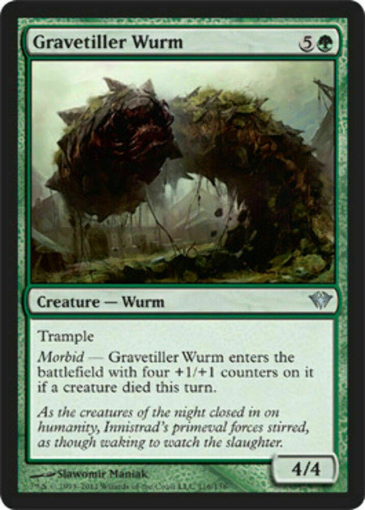 Gravetiller Wurm Dark Ascension - MTG