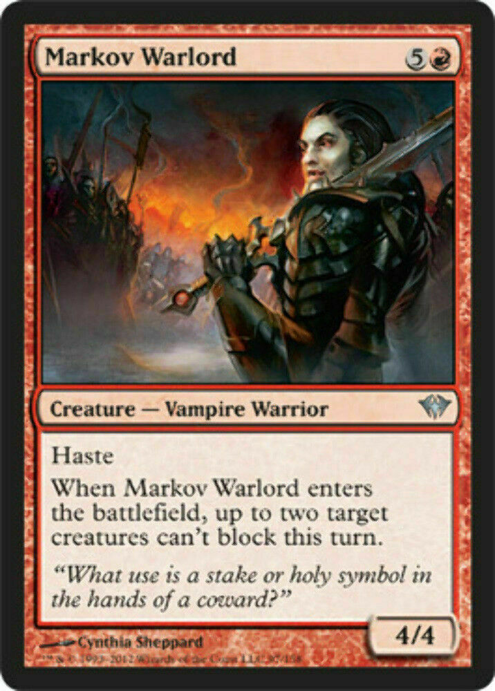 Markov Warlord Dark Ascension - MTG