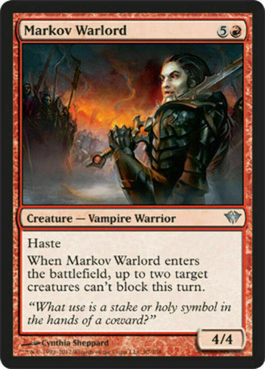 Markov Warlord Dark Ascension - MTG