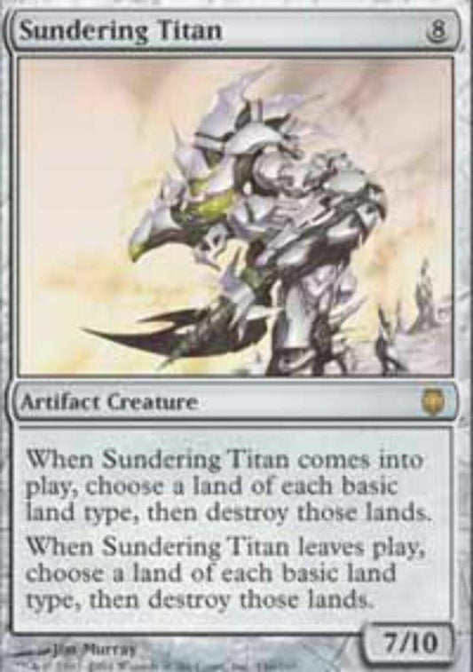Sundering Titan Darksteel Magic the Gathering - MTG