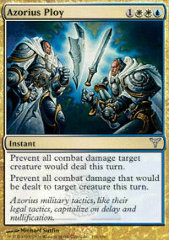 Azorius Ploy - Dissension - MTG