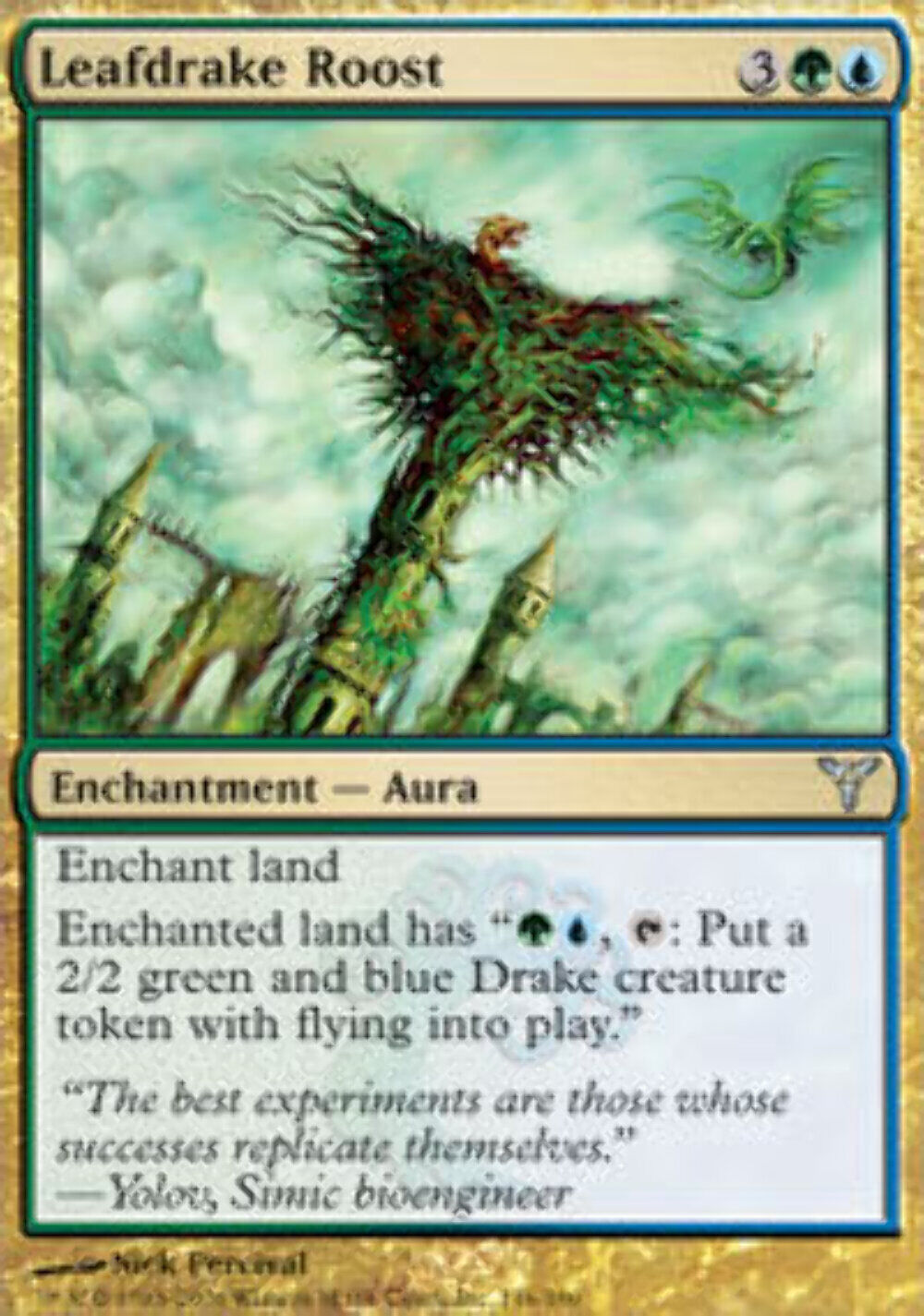 Leafdrake Roost Dissension - MTG