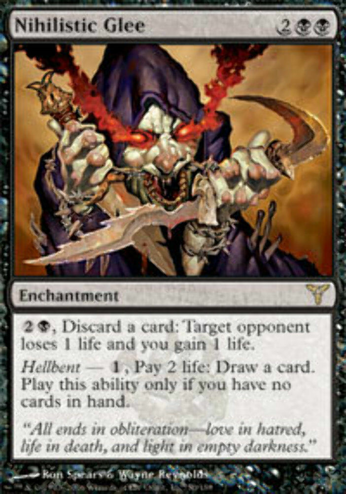 Nihilistic Glee - Dissension - MTG