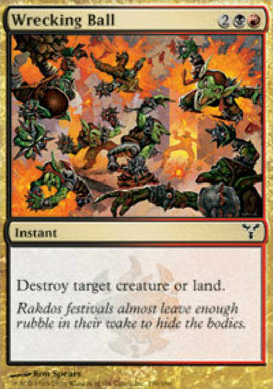 Wrecking Ball - Dissension - MTG