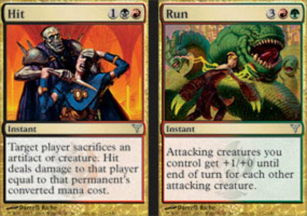 Hit // Run - Dissension - MTG