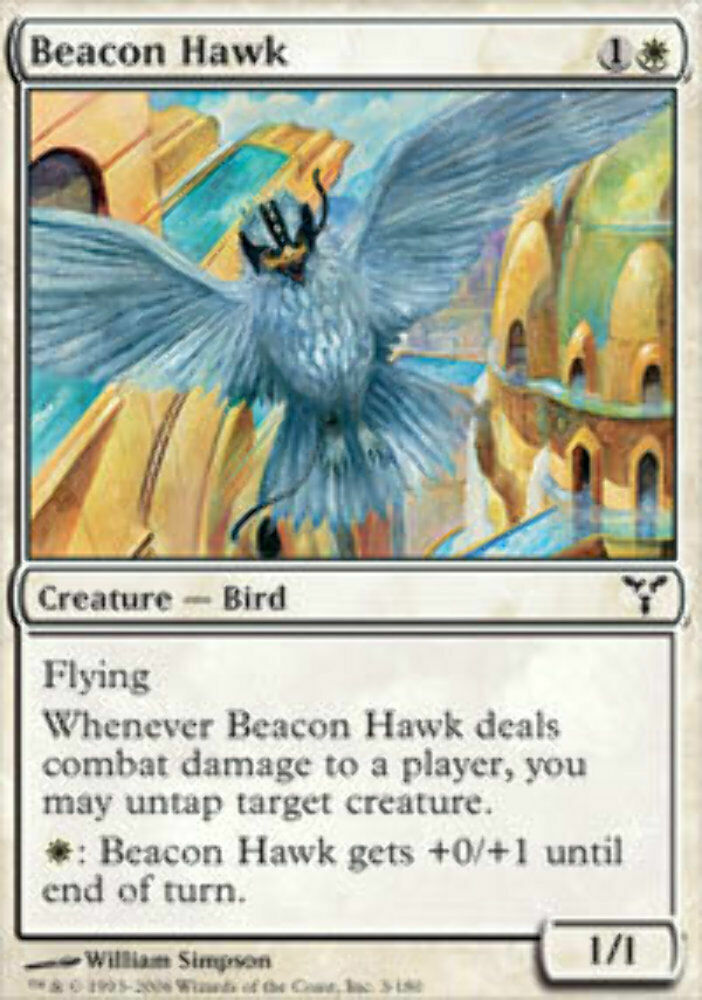 Beacon Hawk - Dissension - MTG
