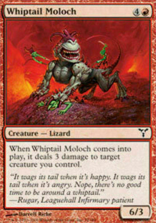 Whiptail Moloch - Foil - Dissension - MTG