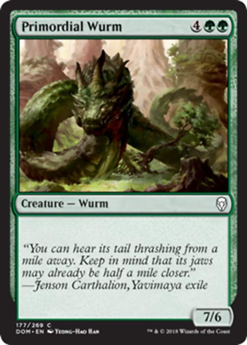 Primordial Wurm Dominaria - MTG