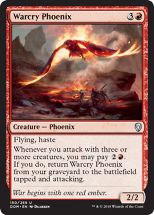 Warcry Phoenix Dominaria - MTG