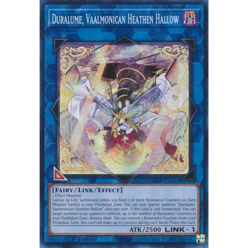 Duralume, Vaalmonican Heathen Hallow - VASM-EN033 - Super Rare - YuGiOh