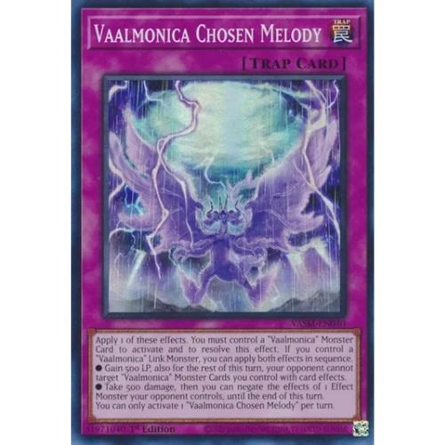 Vaalmonica Chosen Melody - VASM-EN040 - Super Rare - YuGiOh