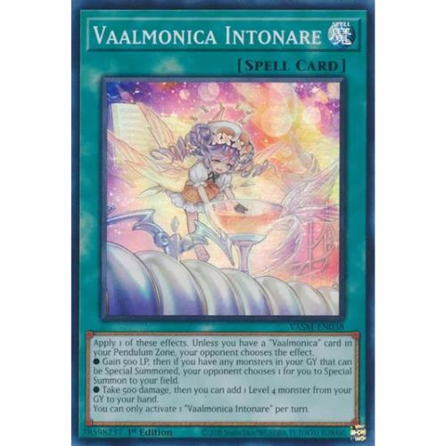 Vaalmonica Intonare - VASM-EN038 - Super Rare - YuGiOh