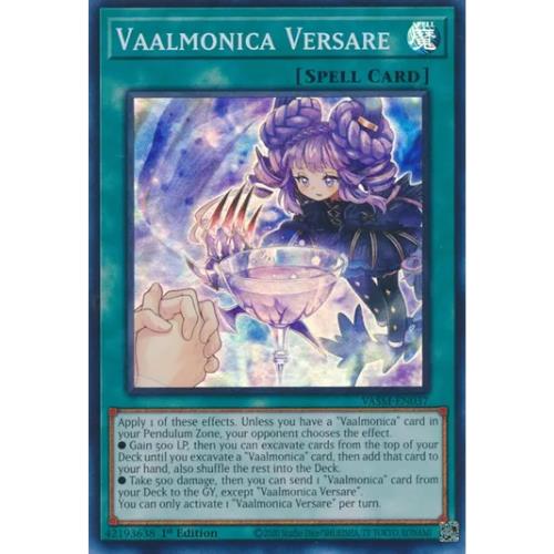 Vaalmonica Versare - VASM-EN037 - Super Rare - YuGiOh